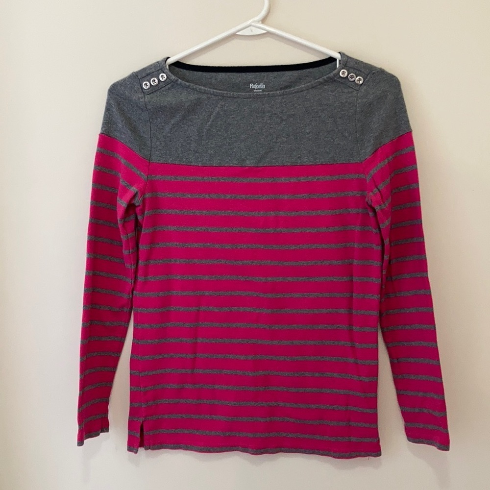 Rafaella Women’s Long Sleeve Top Size Small